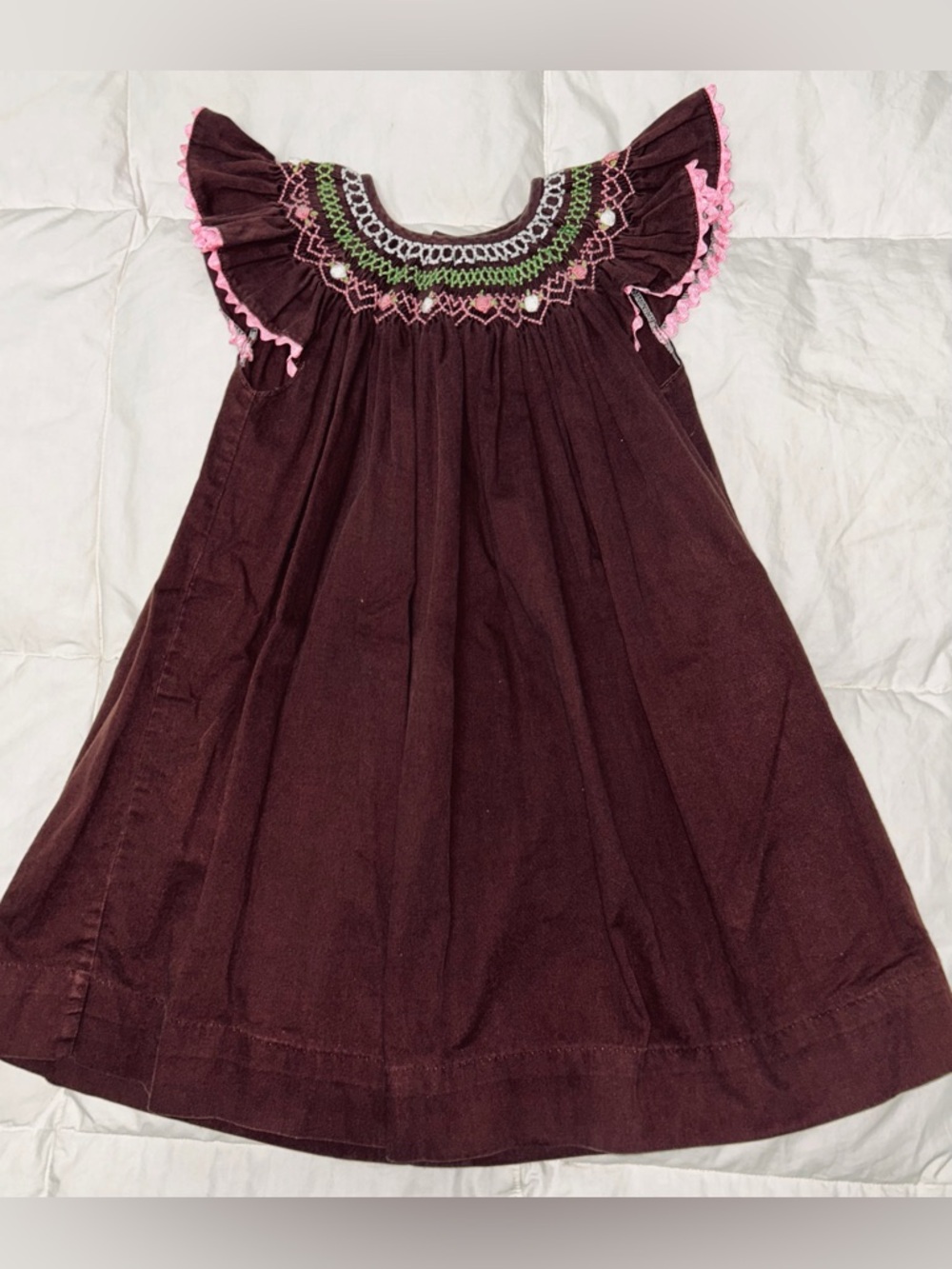 Remember Nguyen smocked and embroidered dress sz 18 months EUC